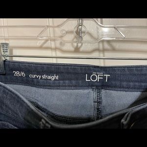 Ann Taylor Loft 28/6 curvy like new jeans